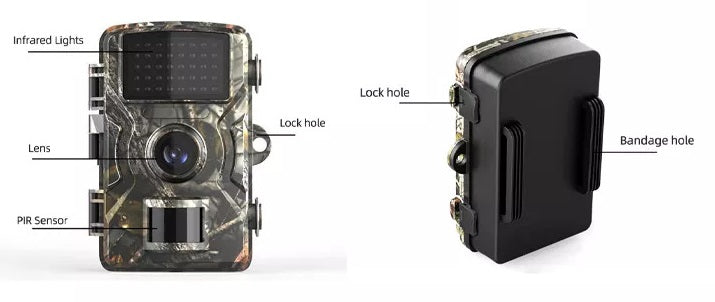 Full HD Trail Camera- IP66 Waterproof for Wildlife Monitoring