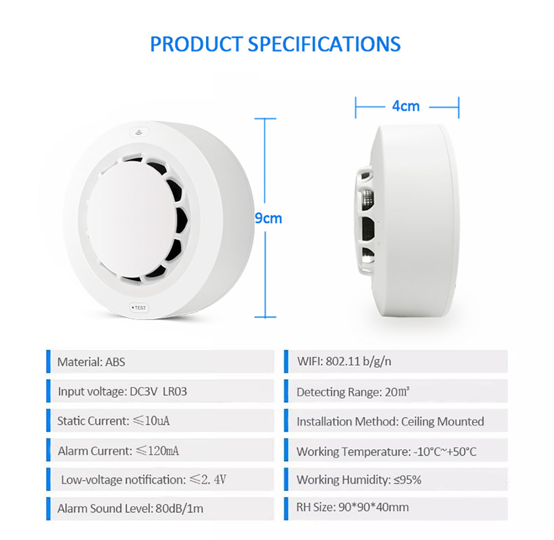 Smart WiFi Smoke Detector