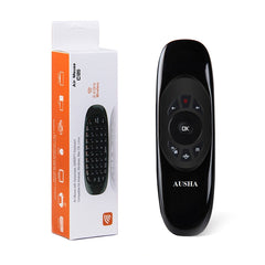 Smart Air Mouse Rechargeable Remote with Keyboard