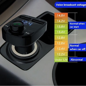 Car Bluetooth FM Transmitter Wireless Adapter